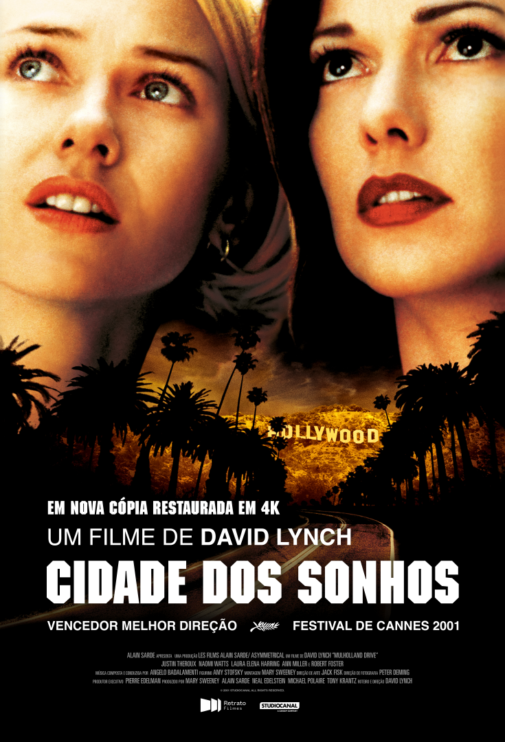 “Cidade dos Sonhos” será relançado nos cinemas em versão restaurada 4K