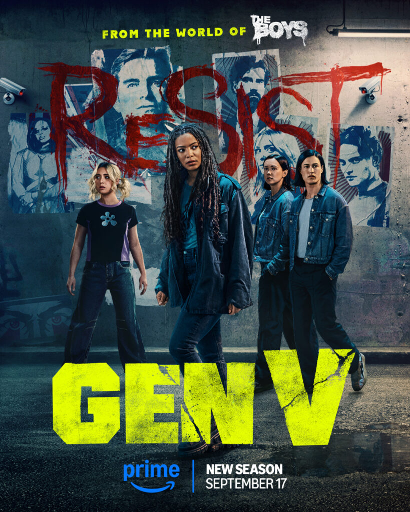 Segunda temporada de Gen V tem data de estreia e teaser revelado pelo Prime Video